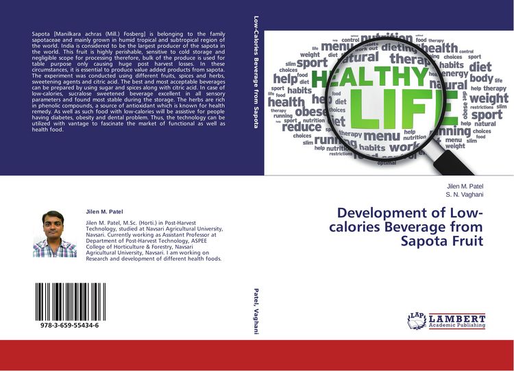 Produktbild: Development of Low-calories Beverage from Sapota Fruit