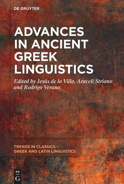 Produktbild: Advances in Ancient Greek Linguistics