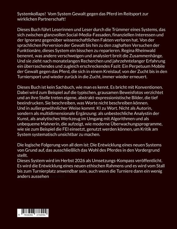 Produktbild: Systemkollaps! Vom System Gewalt gegen das Pferd im Reitsport zur wirklichen Partnerschaft!