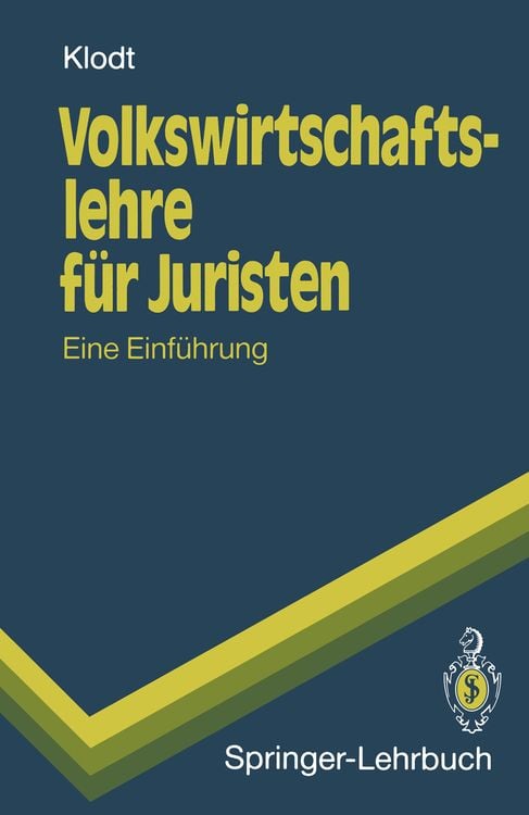 Bild vom Artikel Volkswirtschaftslehre für Juristen vom Autor Henning Klodt