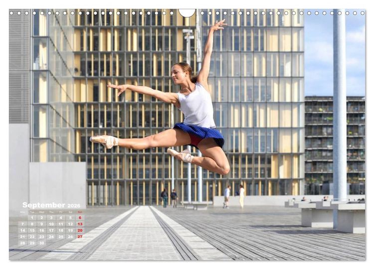 Produktbild: DANCERS IN THE CITY L'Oeil et le Mouvement (Wall Calendar 2026 DIN A3 landscape), CALVENDO 12 Month Wall Calendar