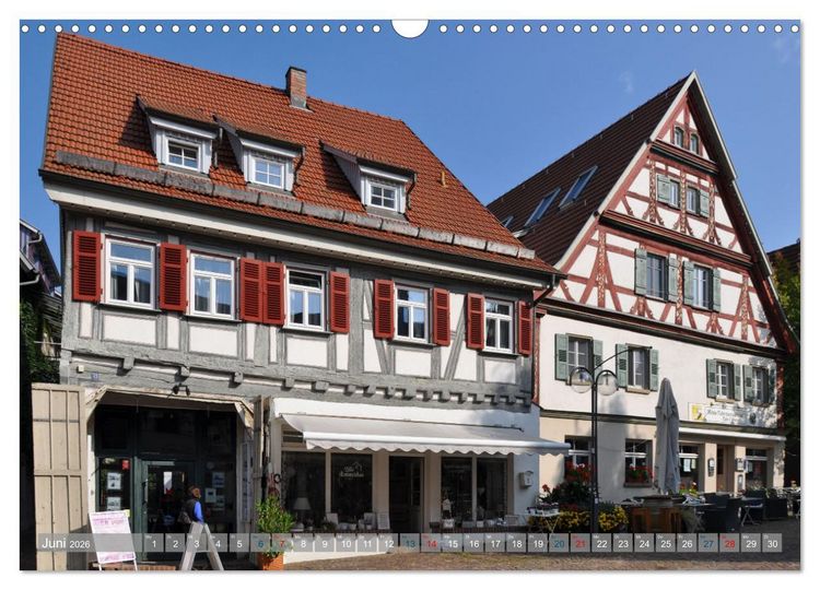 Produktbild: Plochingen im Blick (Wandkalender 2026 DIN A3 quer), CALVENDO Monatskalender