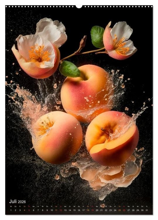 Produktbild: Coole Fr&uuml;chte (hochwertiger Premium Wandkalender 2026 DIN A2 hoch), Kunstdruck in Hochglanz