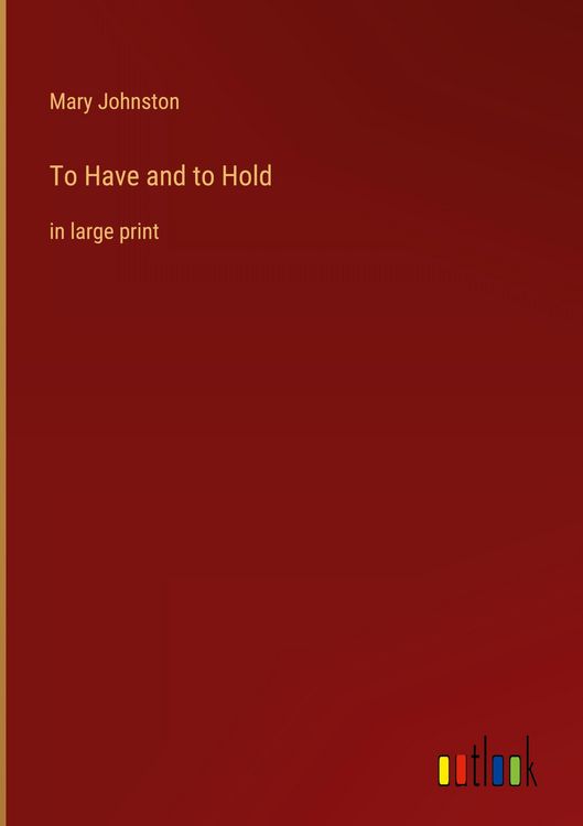 Produktbild: To Have and to Hold