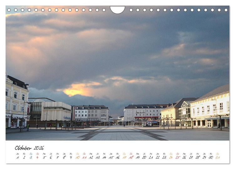 Produktbild: Saarlouis - Stadt des Sonnenk&ouml;nigs (Wandkalender 2026 DIN A4 quer), CALVENDO Monatskalender