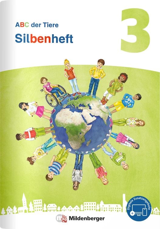 Produktbild: ABC der Tiere 3 Neubearbeitung &ndash; Silbenheft zum Sprachbuch