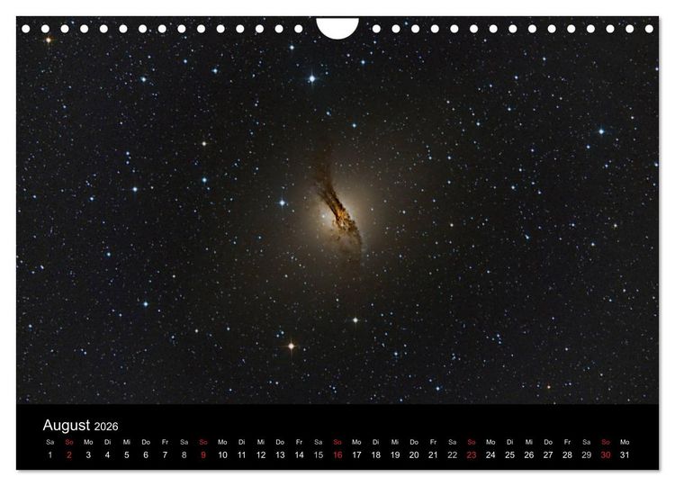 Produktbild: Universum - Eine Reise zu den Sternen (Wandkalender 2026 DIN A4 quer), CALVENDO Monatskalender