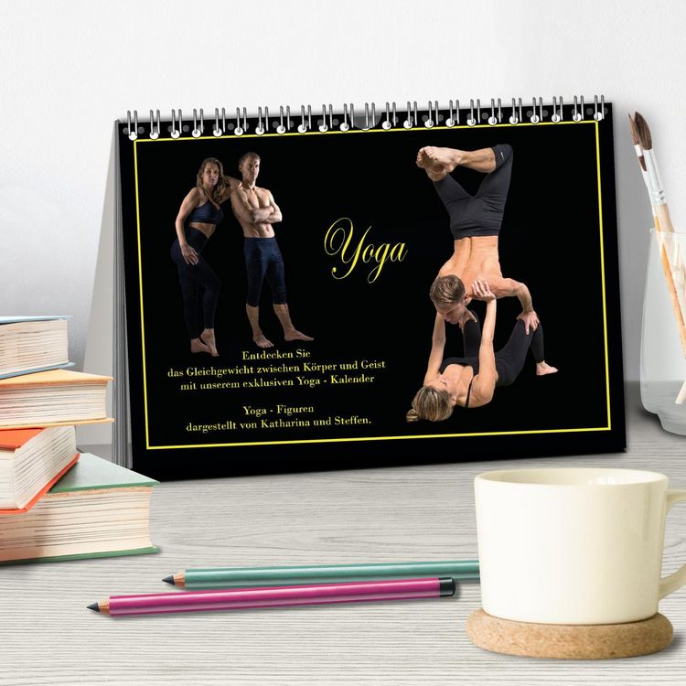 Produktbild: Yoga - Asana (Tischkalender 2026 DIN A5 quer), CALVENDO Monatskalender