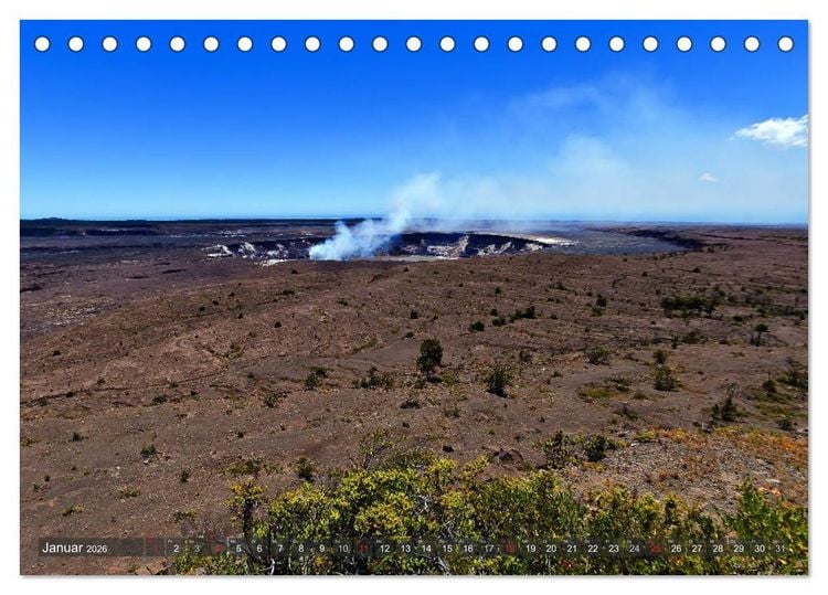 Produktbild: Hawaii - Inseln am anderen Ende der Welt (Tischkalender 2026 DIN A5 quer), CALVENDO Monatskalender