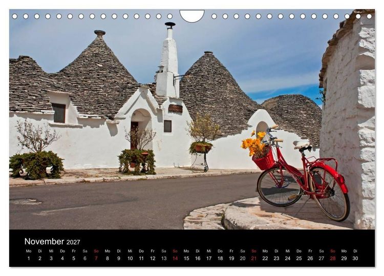 Produktbild: Apulien (Wandkalender 2027 DIN A4 quer), CALVENDO Monatskalender