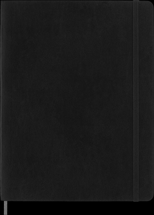 Produktbild: Moleskine Smart Notebook, Extra Large, Ruled, Black, Soft Cover (7.5 x 10)