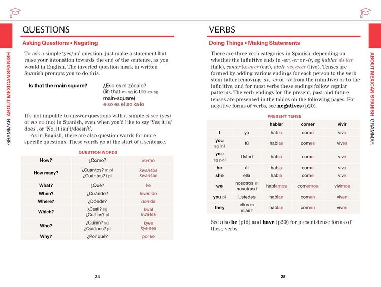 Produktbild: Lonely Planet Mexican Spanish Travel Phrasebook & Dictionary
