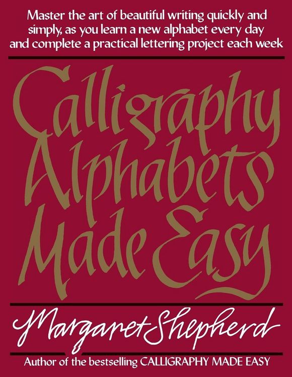 Produktbild: Calligraphy Alphabets Made Easy