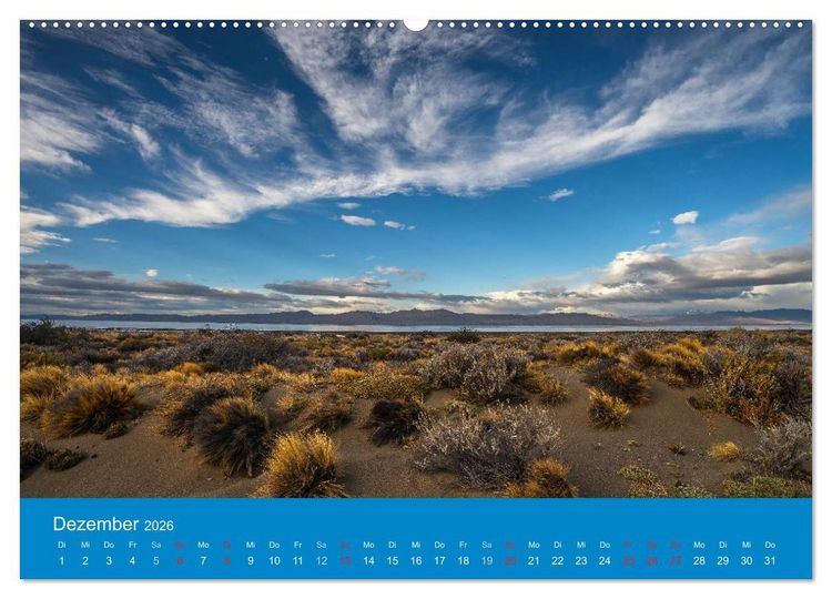 Produktbild: Farbenfrohes Patagonien (hochwertiger Premium Wandkalender 2026 DIN A2 quer), Kunstdruck in Hochglanz