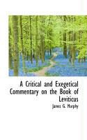 Produktbild: A Critical and Exegetical Commentary on the Book of Leviticus