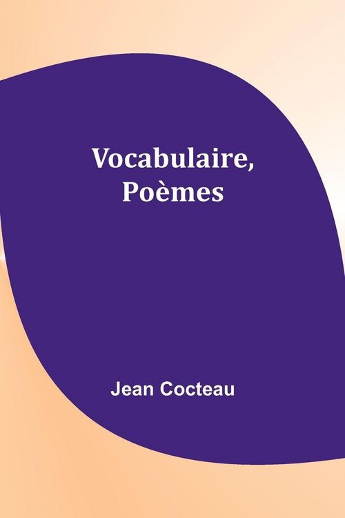 Produktbild: Vocabulaire, Po&egrave;mes
