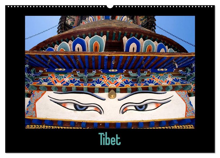 Produktbild: Tibet (Wandkalender 2026 DIN A2 quer), CALVENDO Monatskalender