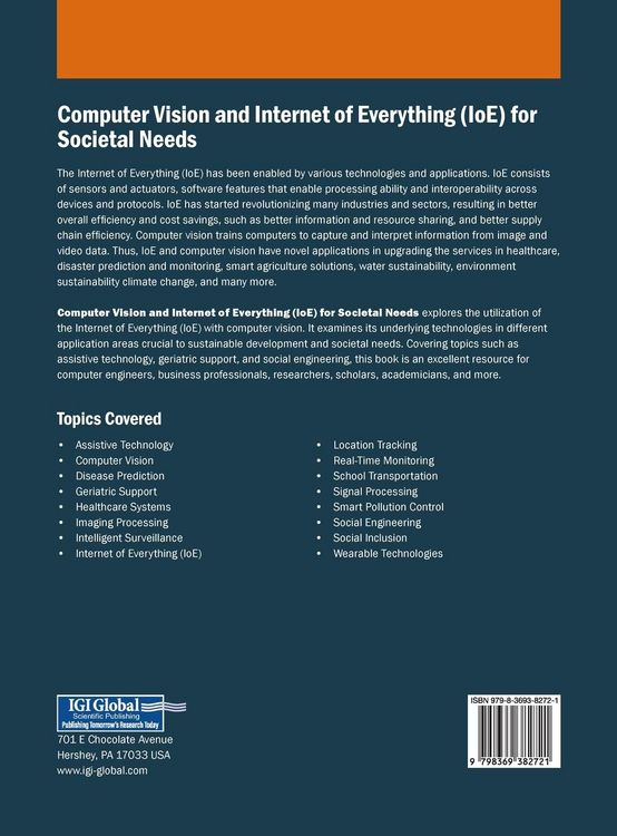 Produktbild: Computer Vision and Internet of Everything (IoE) for Societal Needs