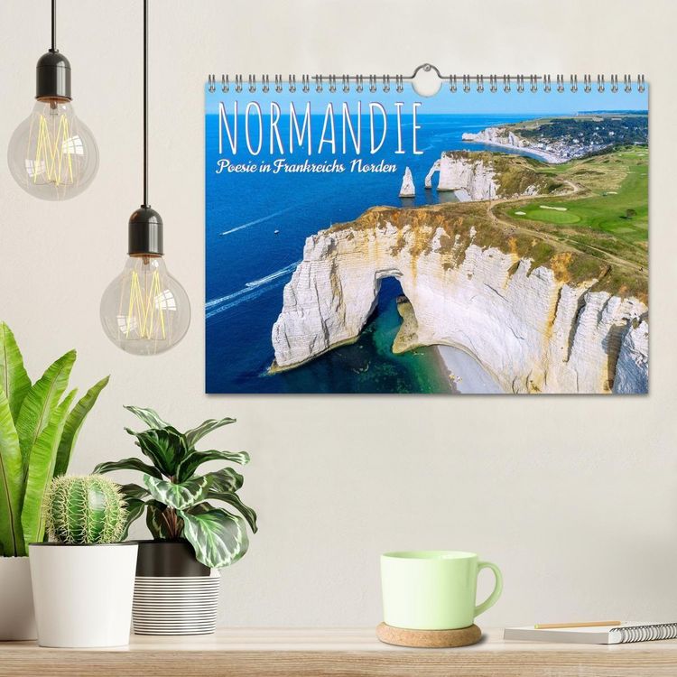 Produktbild: Normandie. Poesie in Frankreichs Norden (Wandkalender 2027 DIN A4 quer), CALVENDO Monatskalender