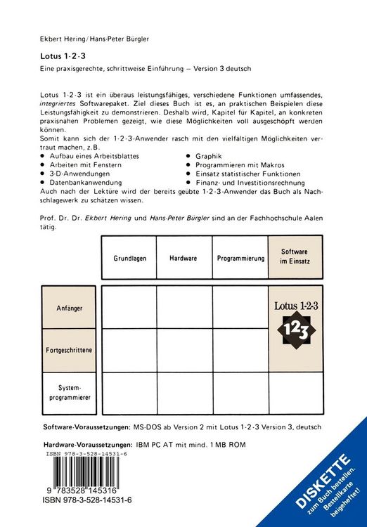 Produktbild: Lotus 1-2-3 Version 3