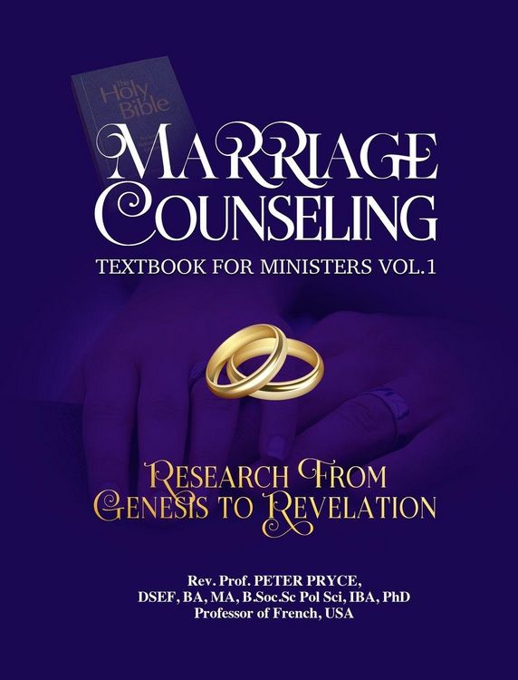 Produktbild: Marriage Counseling Textbook For Ministers Vol. 1