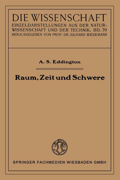 Produktbild: Raum, Zeit und Schwere