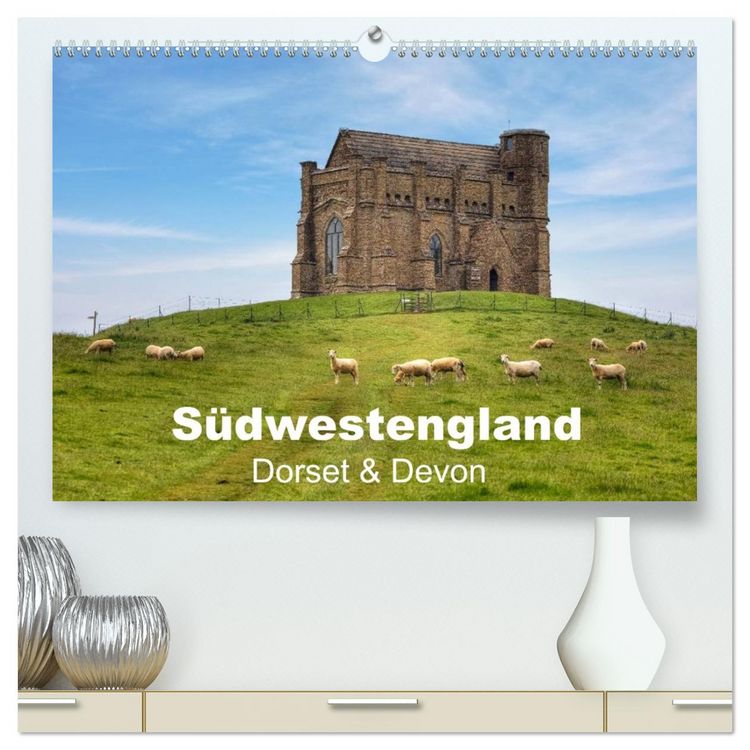 Produktbild: S&uuml;dwestengland - Dorset & Devon (hochwertiger Premium Wandkalender 2026 DIN A2 quer), Kunstdruck in Hochglanz