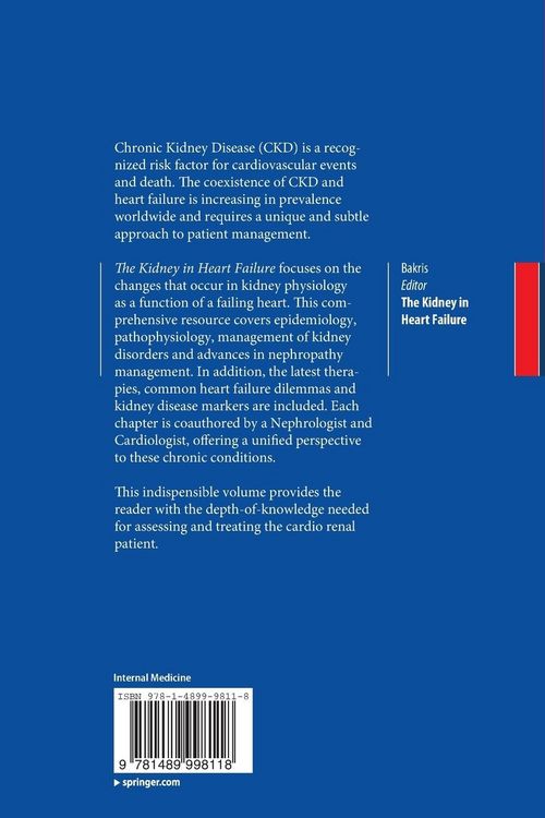 Produktbild: The Kidney in Heart Failure