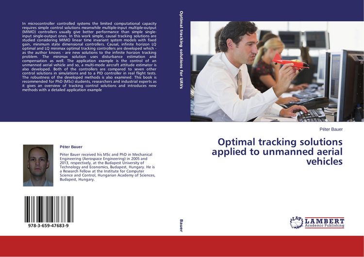 Produktbild: Optimal tracking solutions applied to unmanned aerial vehicles