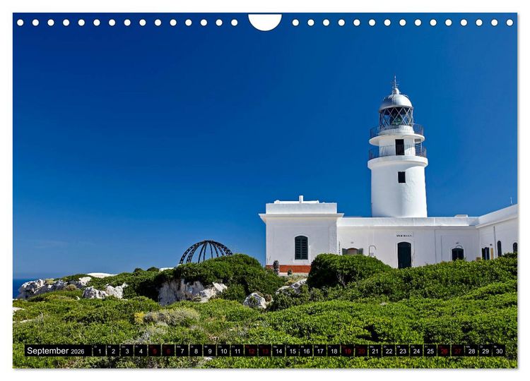 Produktbild: MENORCA - Die sanfte Perle (Wandkalender 2026 DIN A4 quer), CALVENDO Monatskalender