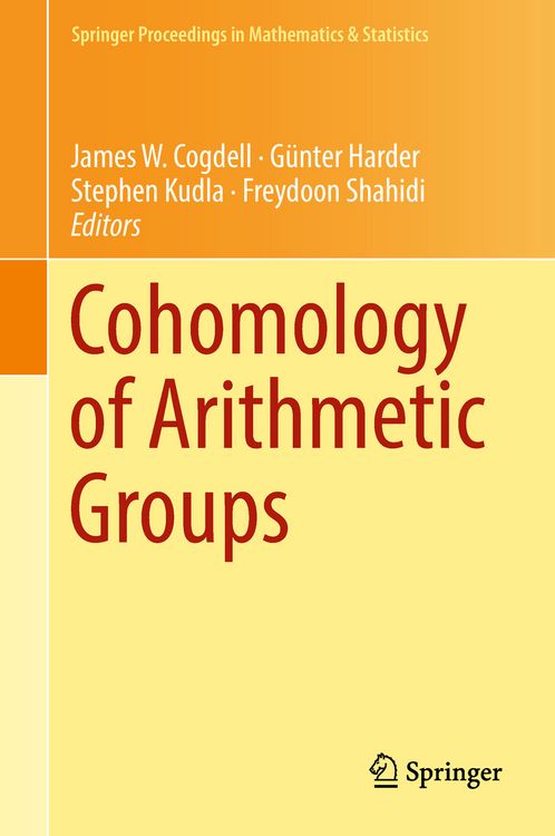 Produktbild: Cohomology of Arithmetic Groups