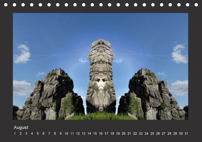 Produktbild: Spiegelwelten - die Externsteine (Tischkalender immerw&auml;hrend DIN A5 quer)