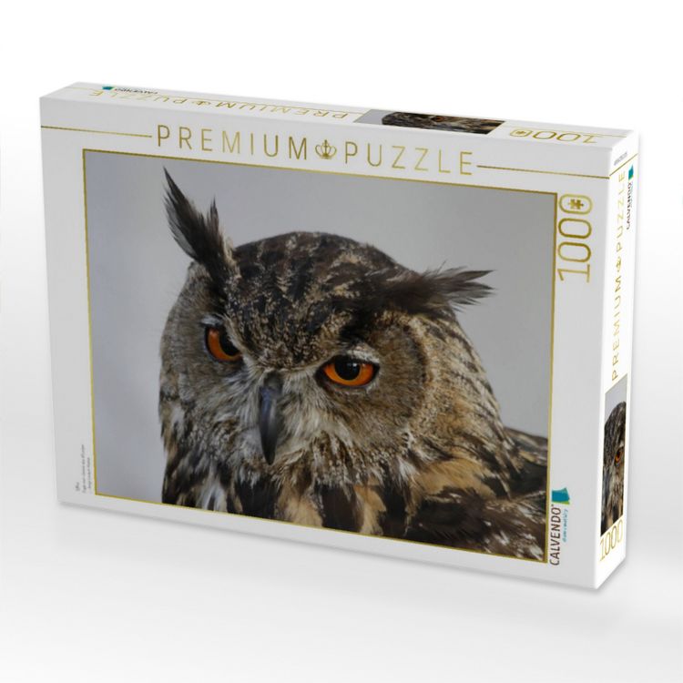 Produktbild: CALVENDO Puzzle Uhu | 1000 Teile Lege-Gr&ouml;&szlig;e 64x48cm Foto-Puzzle f&uuml;r gl&uuml;ckliche Stunden