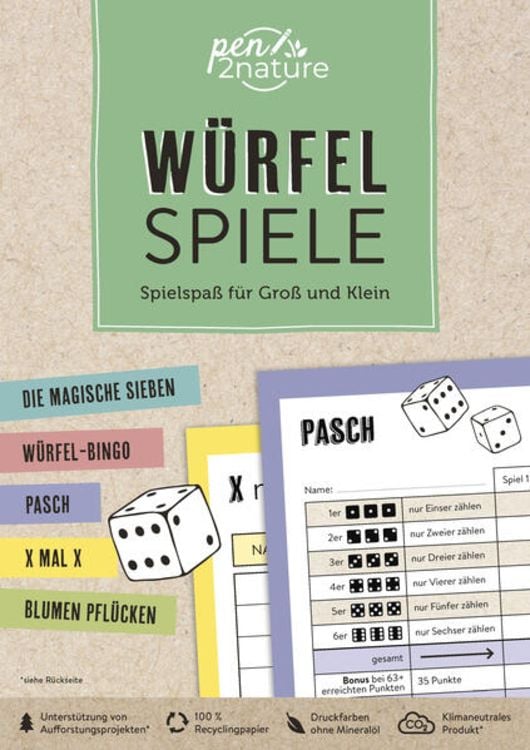 Produktbild: Würfelspiele | Spielspaß für Groß und Klein