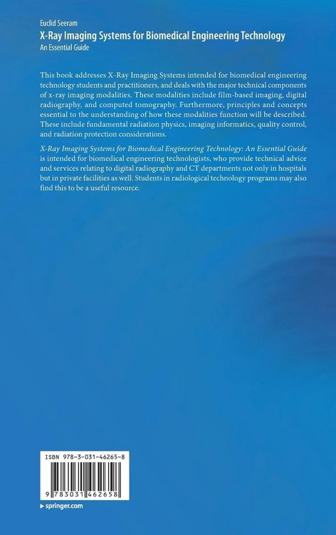 Produktbild: X-Ray Imaging Systems for Biomedical Engineering Technology