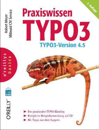 Produktbild: Praxiswissen TYPO3, m. CD-ROM