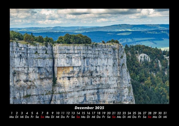 Produktbild: Naturlandschaften 2025 Fotokalender DIN A3