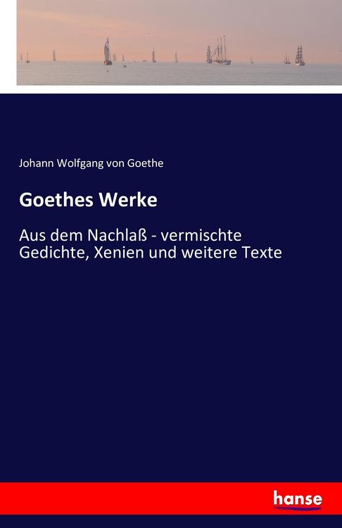 Produktbild: Goethes Werke