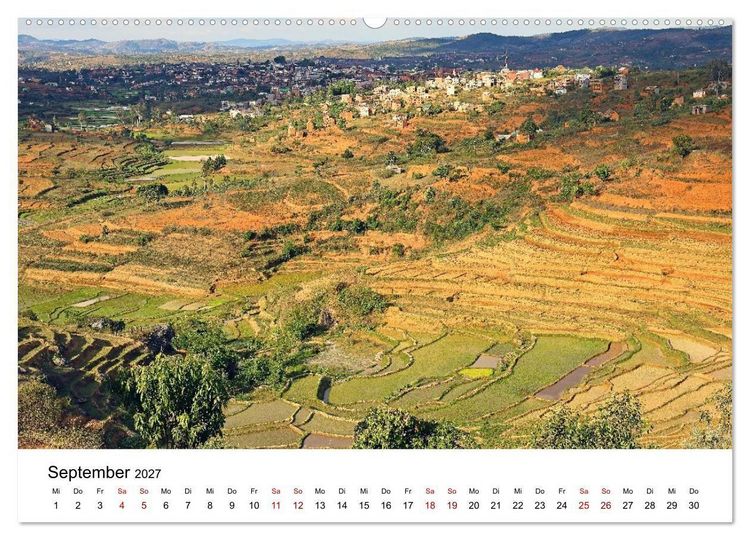 Produktbild: Blickpunkte auf Madagaskar (Wandkalender 2027 DIN A2 quer), CALVENDO Monatskalender