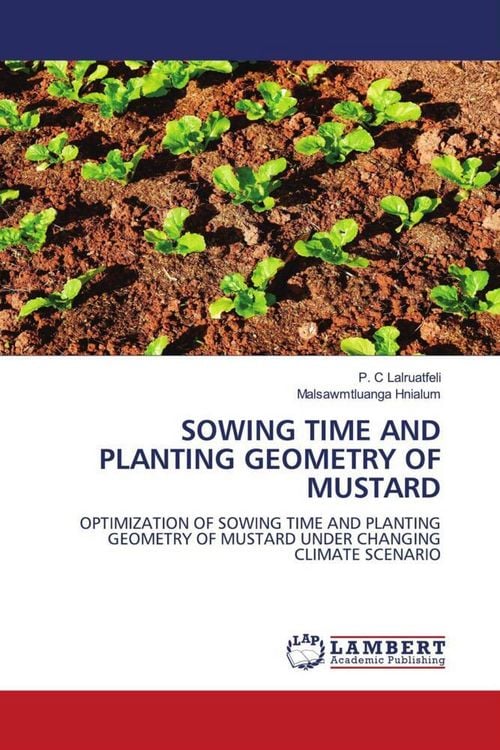 Produktbild: Sowing Time and Planting Geometry Of Mustard