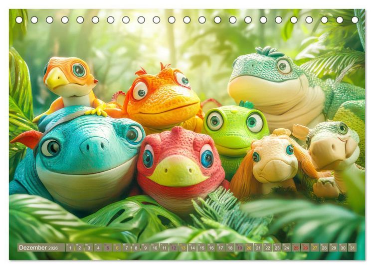 Produktbild: Kleine Wunderwelt - Kinderkalender (Tischkalender 2026 DIN A5 quer), CALVENDO Monatskalender