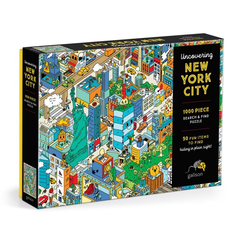 Produktbild: Uncovering New York City Search and Find 1000 Piece Puzzle