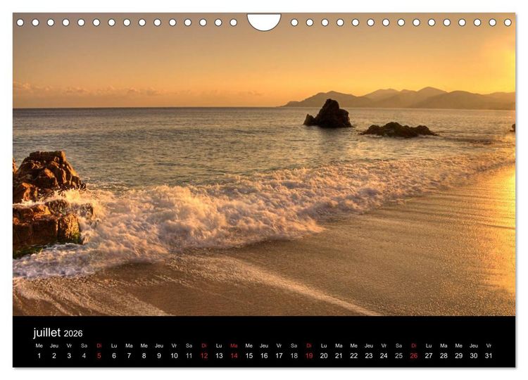 Produktbild: C&ocirc;te d'Azur entre Mer et Montagne (Calendrier mural 2026 DIN A4 vertical), CALVENDO calendrier mensuel