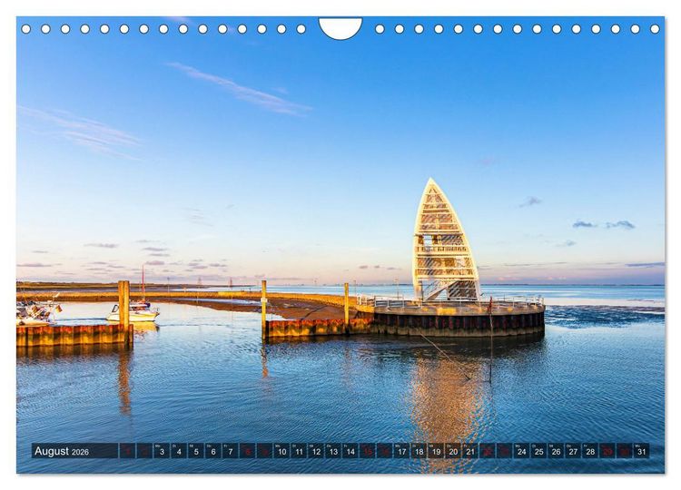 Produktbild: Naturlandschaft WATTENMEER (Wandkalender 2026 DIN A4 quer), CALVENDO Monatskalender