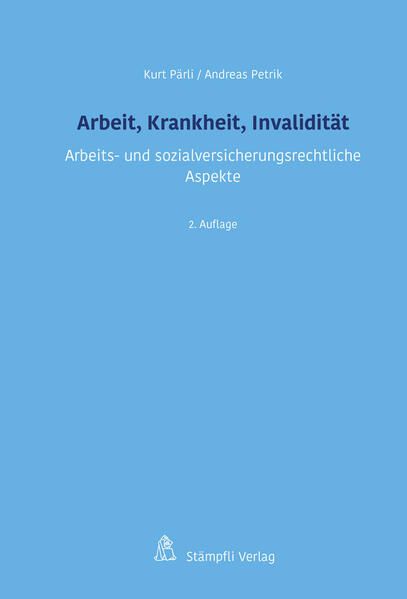 Produktbild: Arbeit, Krankheit, Invalidit&auml;t