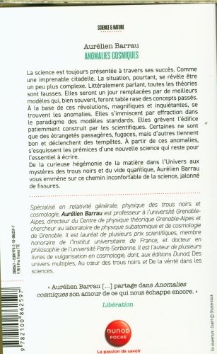 Produktbild: Anomalies cosmiques : la science face &agrave; l'&eacute;trange