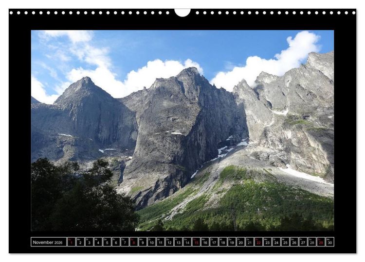 Produktbild: Faszination Bergwelt (Wandkalender 2026 DIN A3 quer), CALVENDO Monatskalender