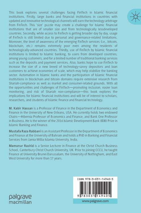 Produktbild: FinTech in Islamic Financial Institutions