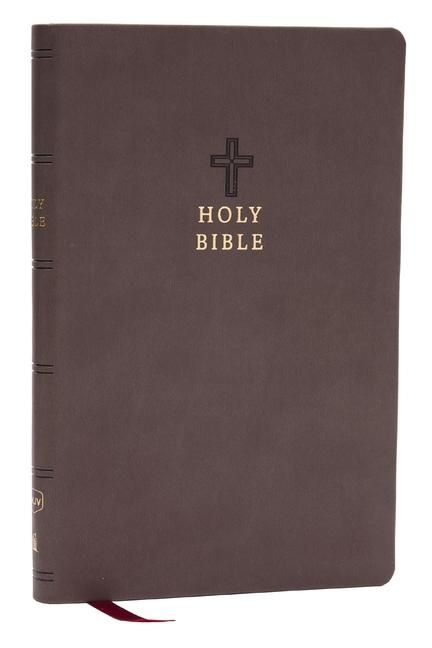 Produktbild: NKJV Holy Bible, Value Ultra Thinline, Charcoal Leathersoft, Red Letter, Comfort Print