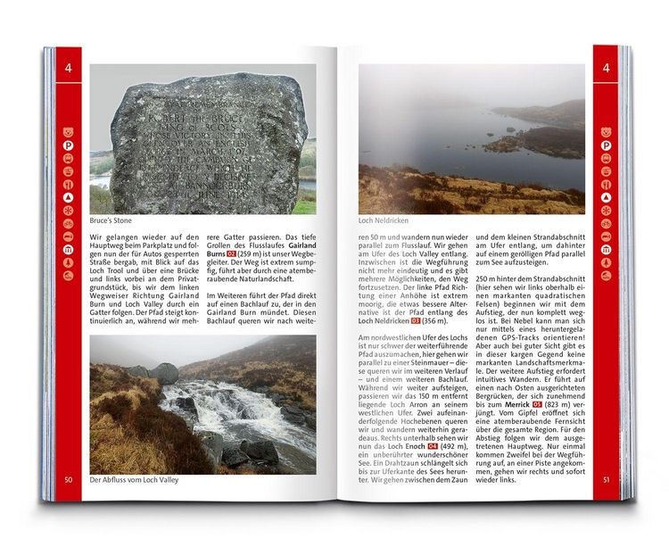 Produktbild: KOMPASS Wanderf&uuml;hrer Schottland, Wanderungen an den K&uuml;sten und in den Highlands 60 Touren mit Extra-Tourenkarte